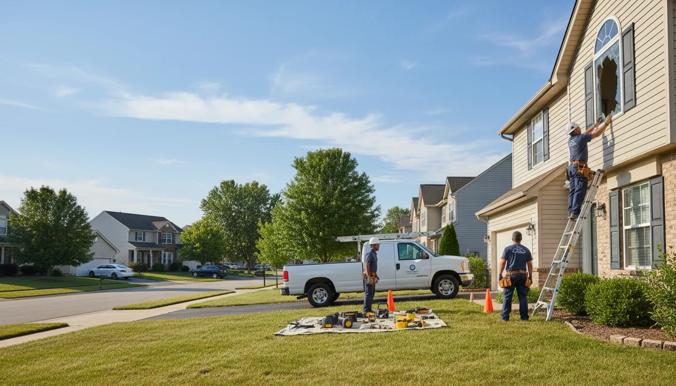 Expert window installer providing residential service in Combined Locks, WI